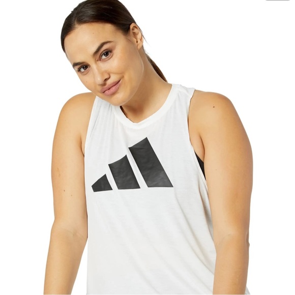 ADIDAS | loose fit running/active wicking tank top off - Picture 4 of 8